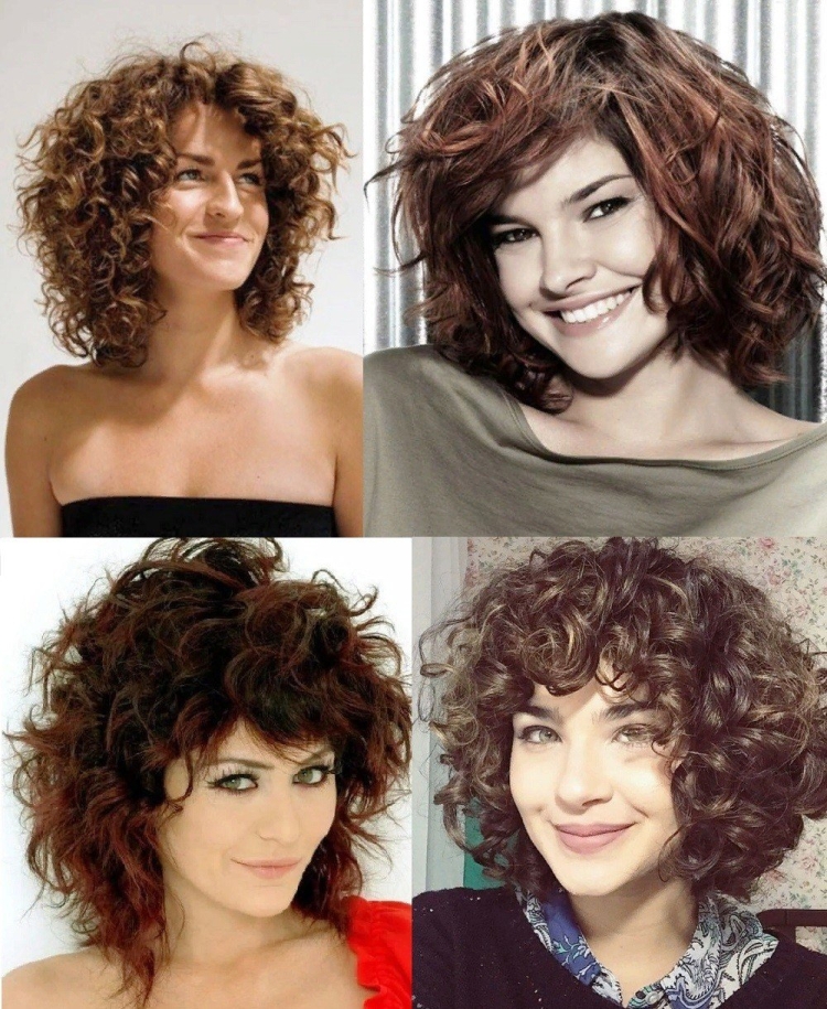 Прическа сессон на кудрявые волосы