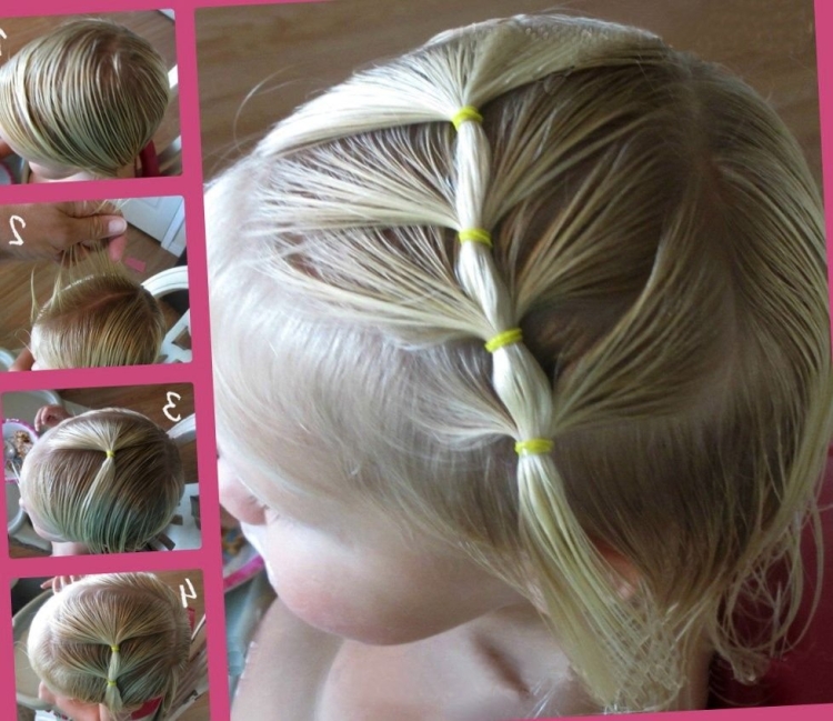 Причёски для девочек в садик на каждый день на короткие волосы