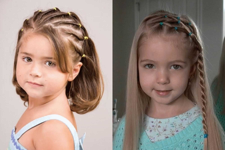 Причёски на короткие волосы для девочек