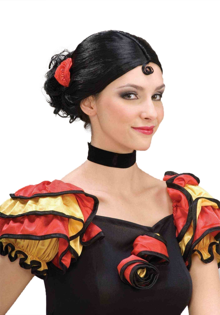 Укладка в испанском стиле