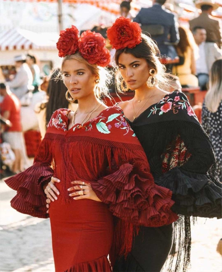 Испанские прически