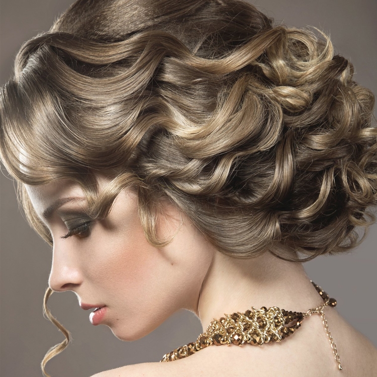 Прическа пучок