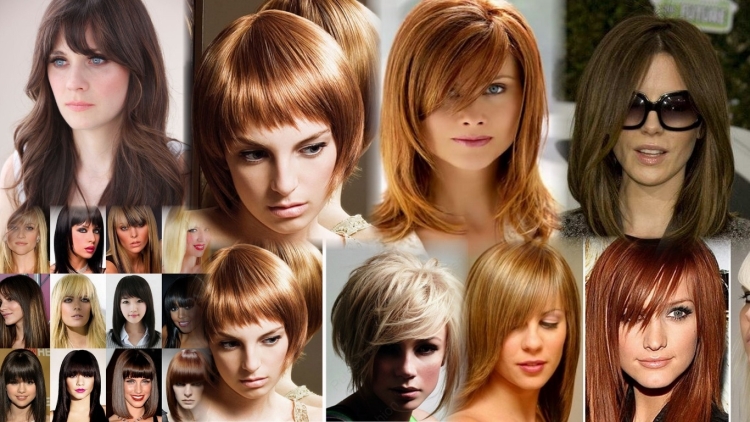 Стрижки разные женские