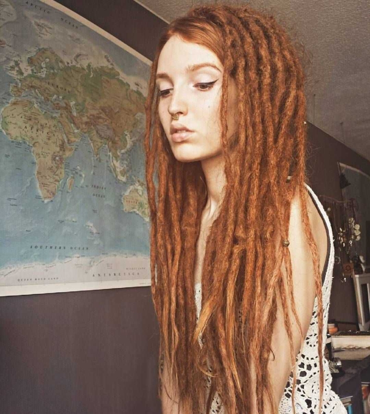 Де дреды каштановые
