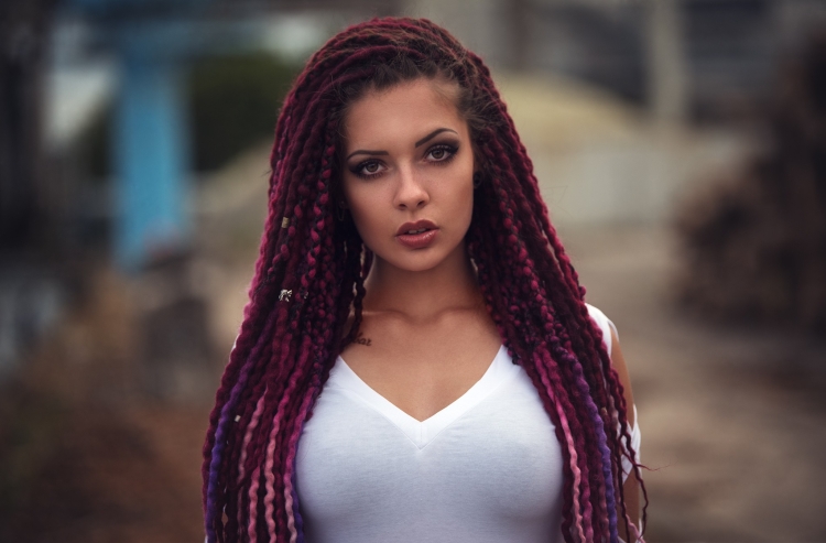 Дженна МАКДУГАЛЛ афрокосы