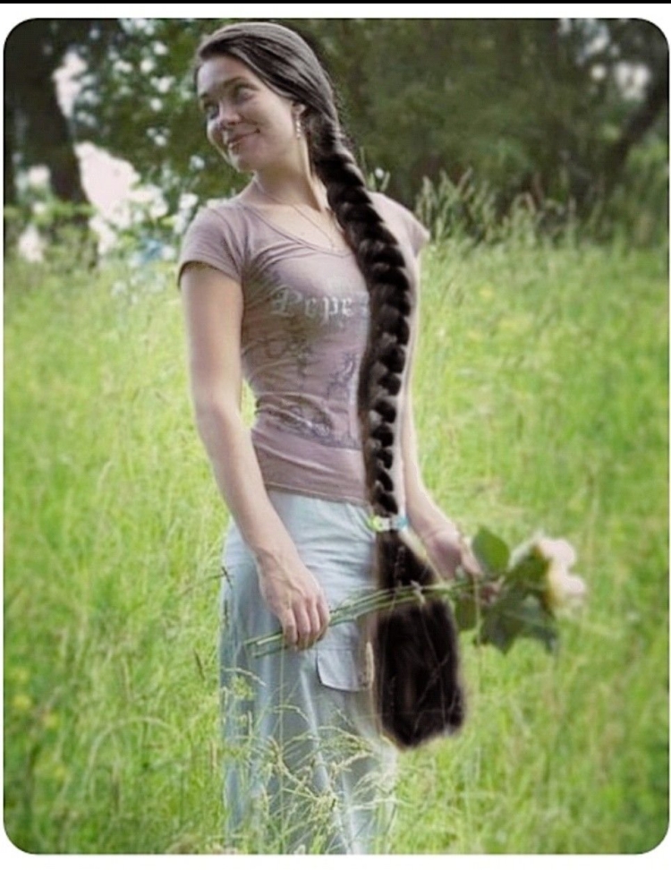 Наталья Онуфрейчук длинная коса