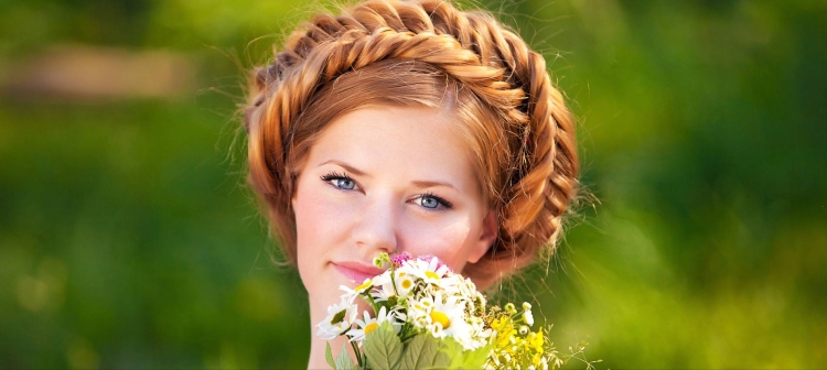 Славянские прически