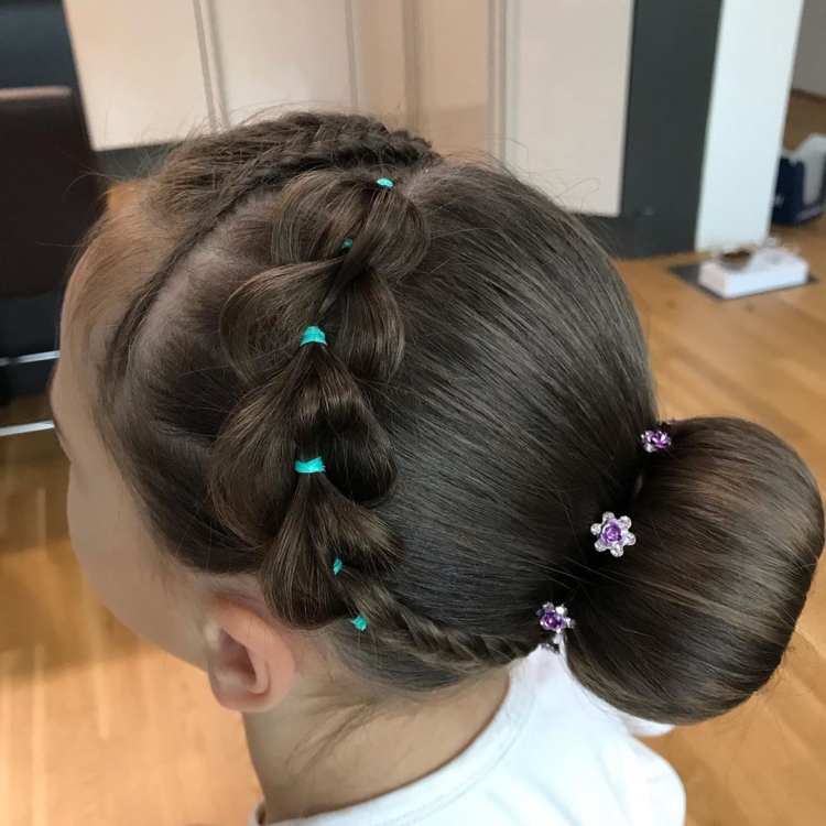 Причёски с резиночками