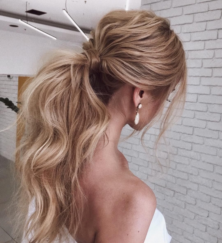 Хвост ponytail волосы