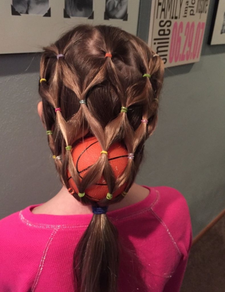 Причёски для девочек с маленькими резинками