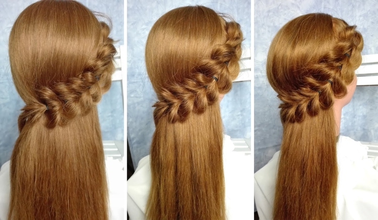 Прически с помощью резинок