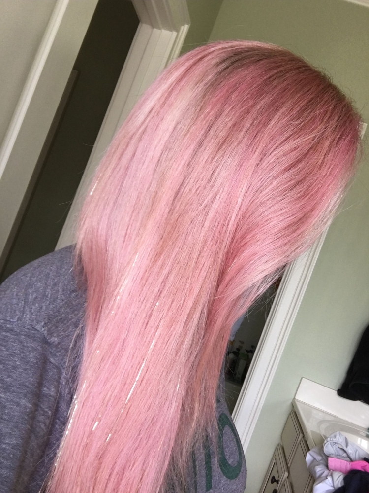 Лореаль колориста розовое золото