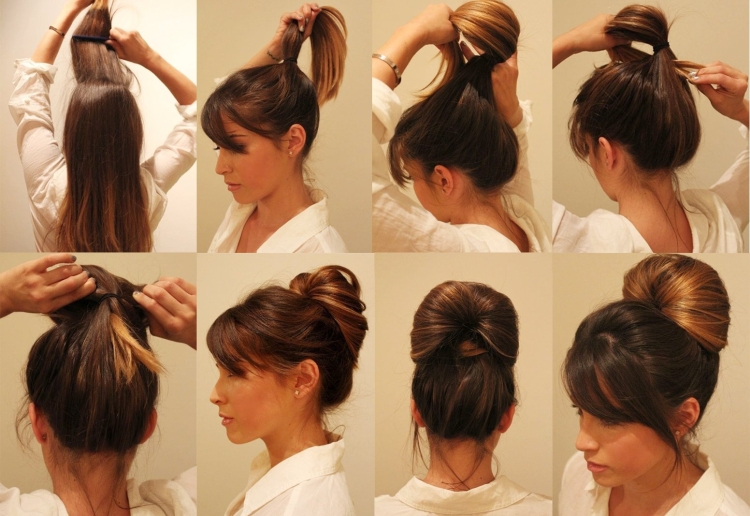 Быстрые прически на длинные волосы