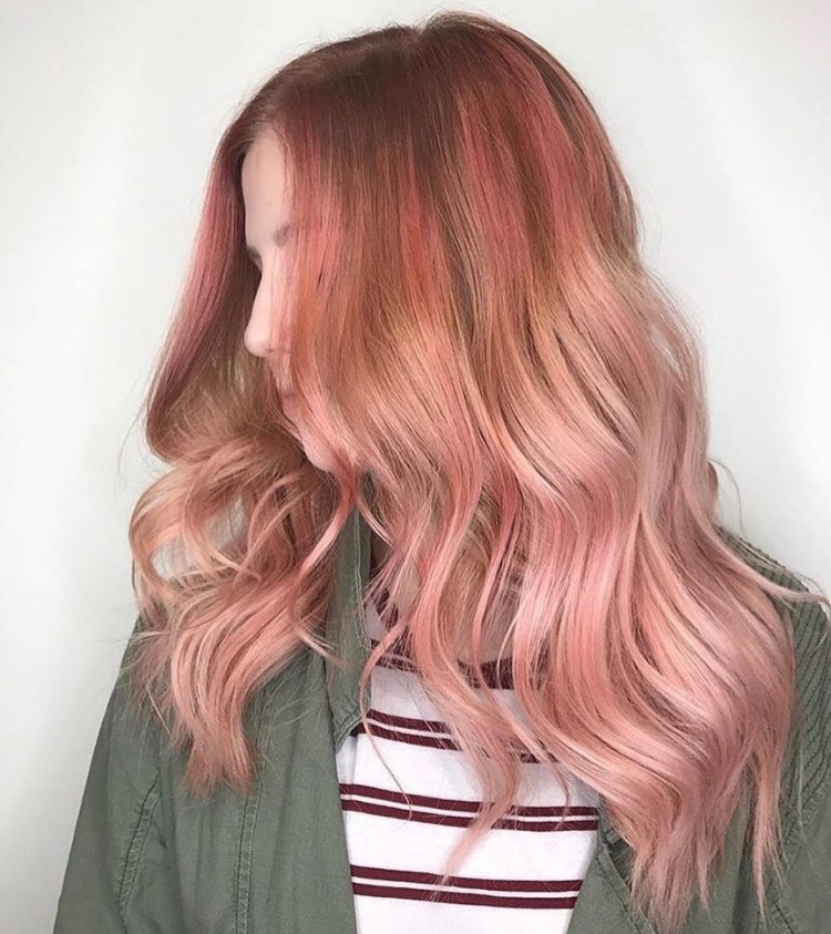 Розовый Сандал цвет волос