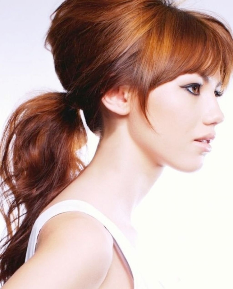 Хвостик с челкой