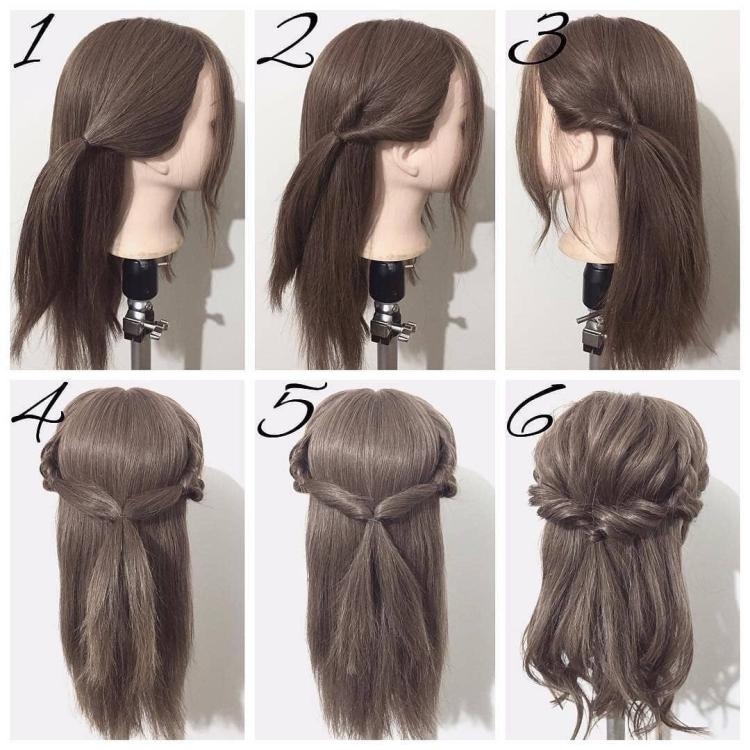 Причёски в школу на короткие волосы пошагово