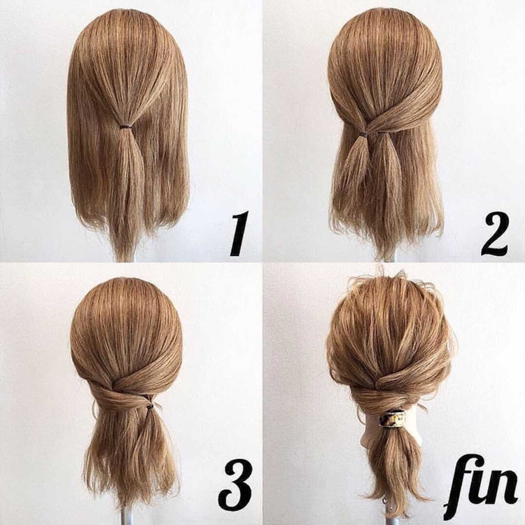 Самые легкие прически