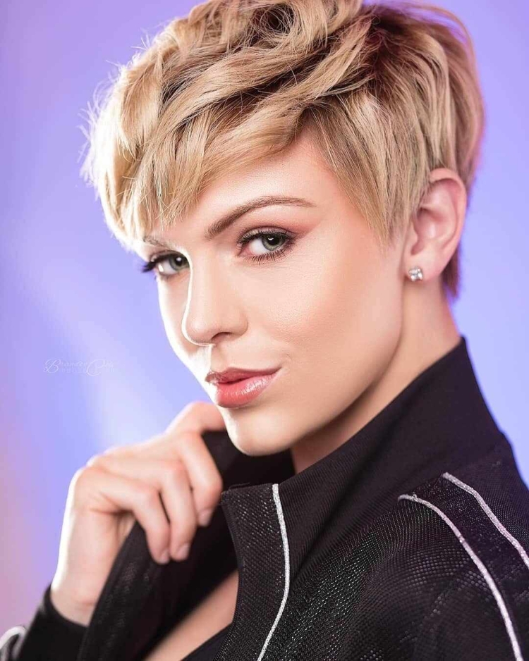 Стрижка Пикси Гаврош Гарсон