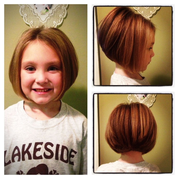 Стрижка Боб для девочки