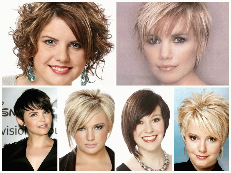 Стрижки на круглое лицо женские