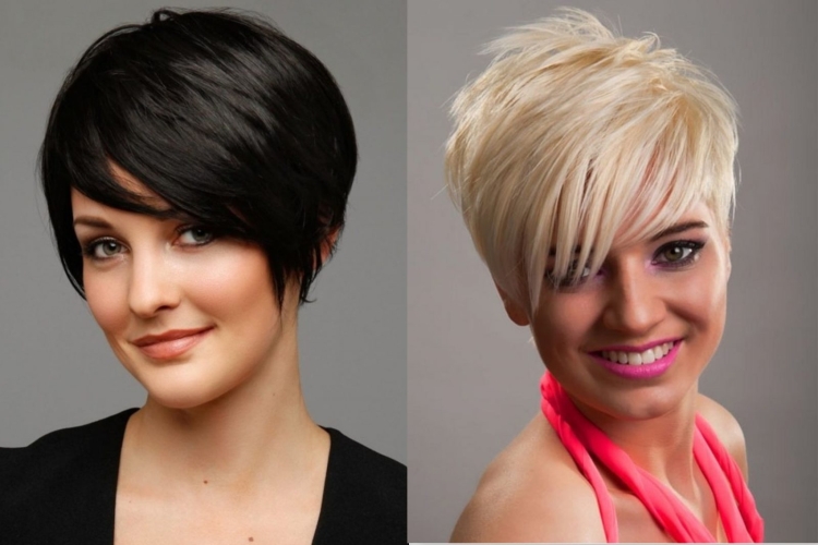 Пикси-Боб стрижка для полного лица