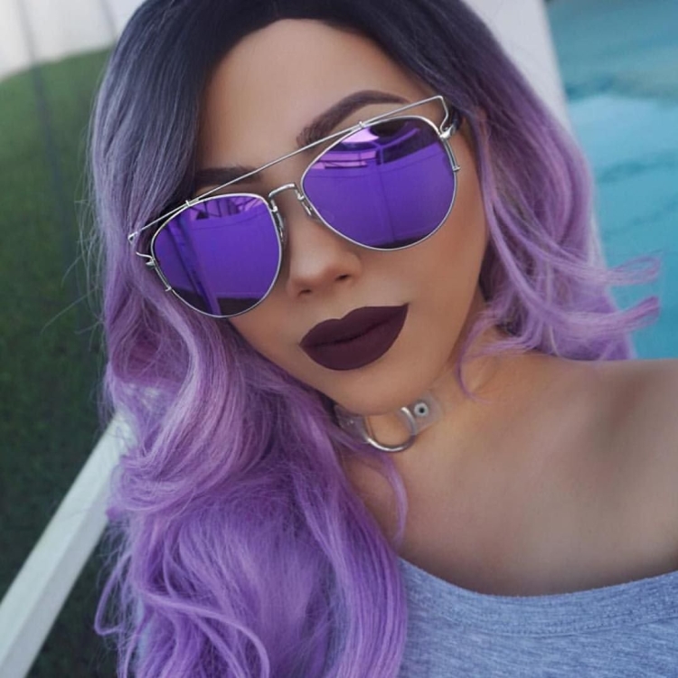 Фиолетовые очки