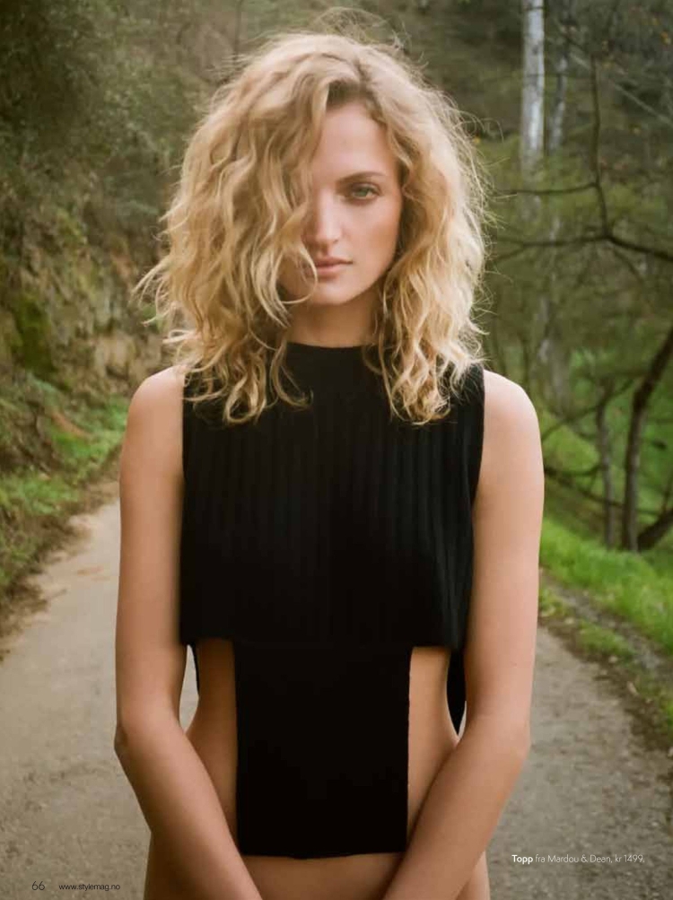 Стрижка на кудрявые волосы до плеч