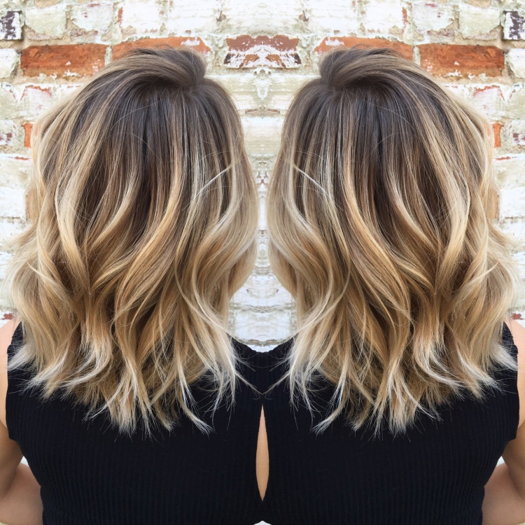 Лонг Боб и балаяж