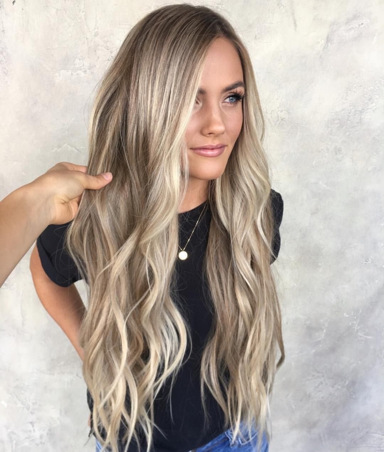 Контуринг на русые волосы