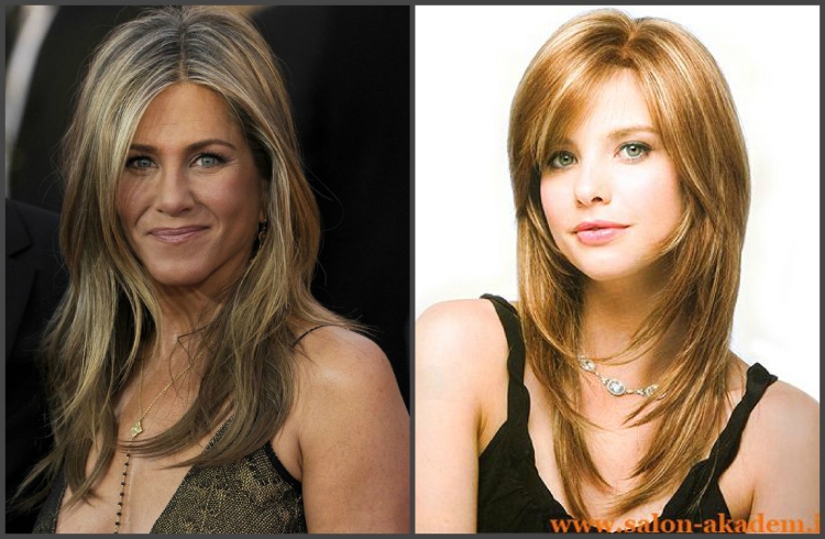 Стрижка лесенка по всей голове