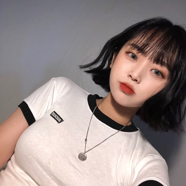 Корейские короткие стрижки для девушек