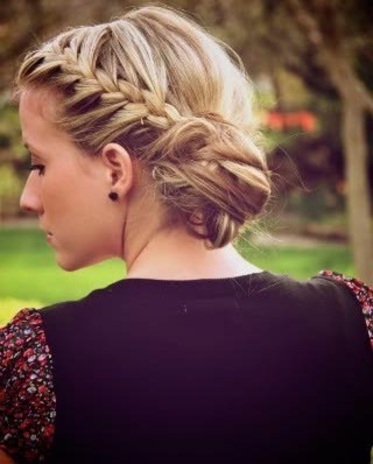 Классные колоски на короткие волосы