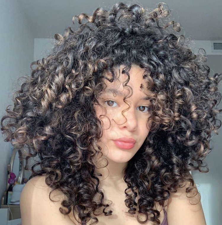 Кудрявые волосы 3а