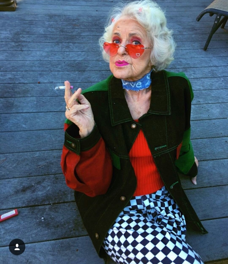 Baddie Winkle в молодости