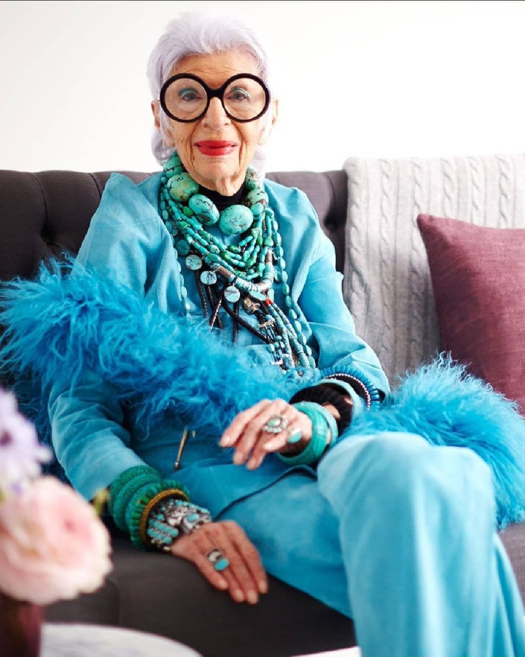 Модель Айрис Апфель