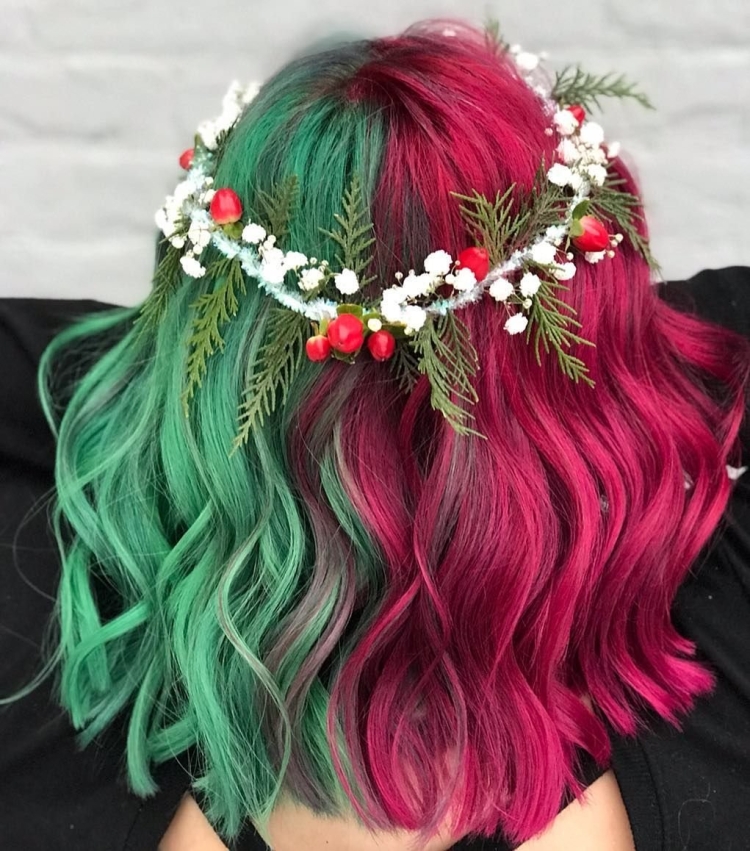 Сплит Хайр окрашивание