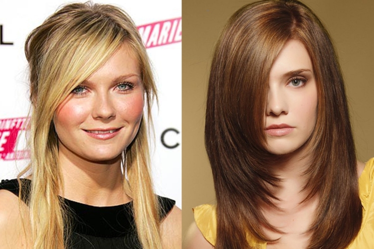 Стрижки на длинные волосы овальное лицо