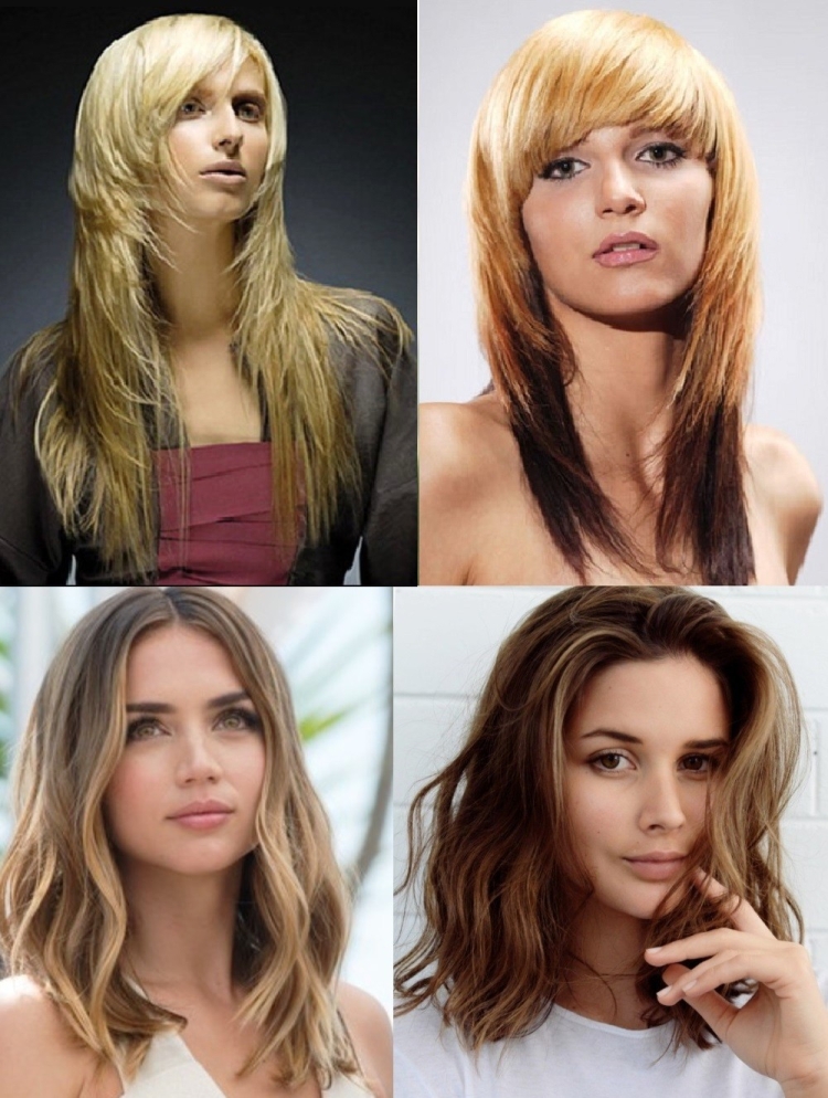 Современная стрижка лесенка