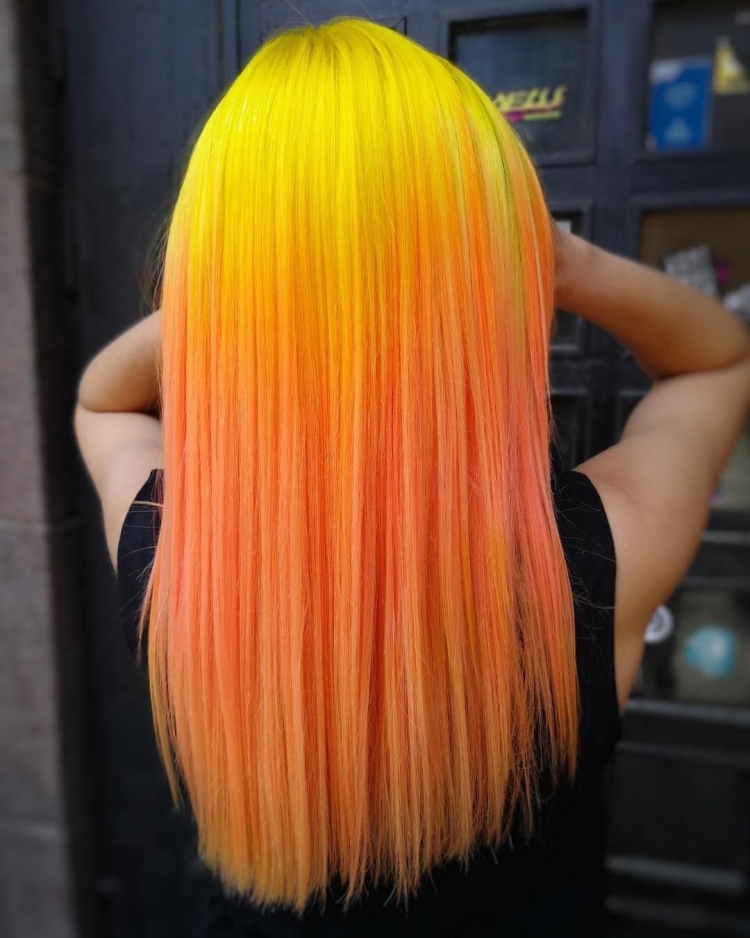 Желтое окрашивание