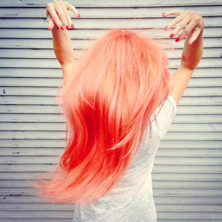 Яркое окрашивание