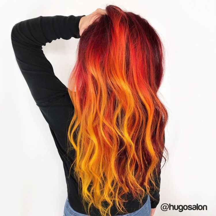 Желтые волосы