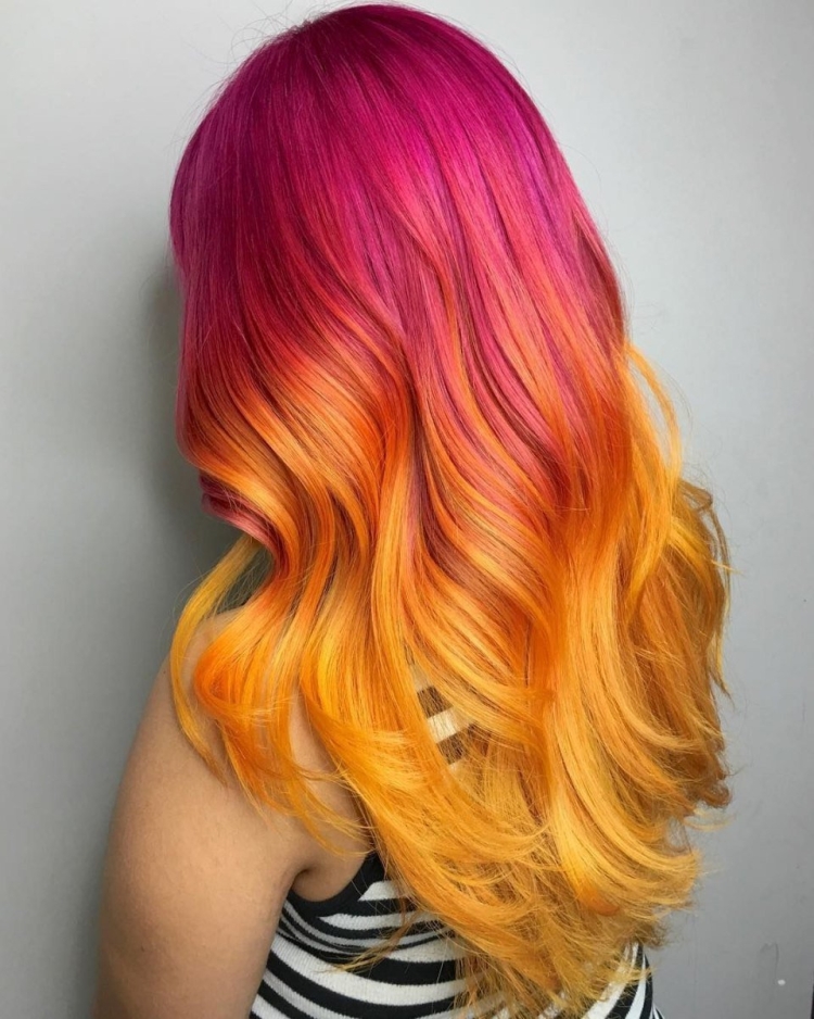 Анжела Хэир оранжевый