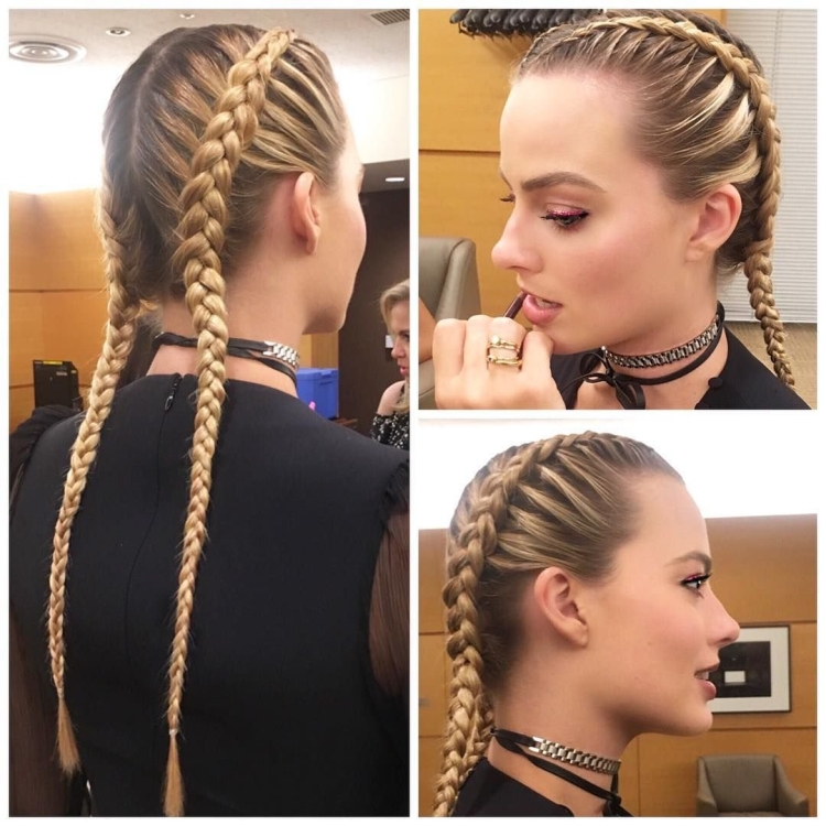 Колоски собранные в хвост