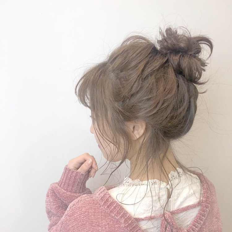 Корейская гулька причёска