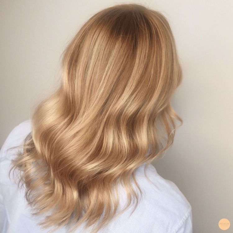 Карамельно пшеничный блонд