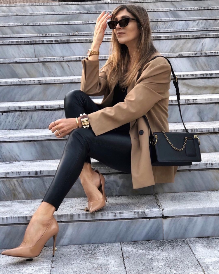 Образ с черным платьем