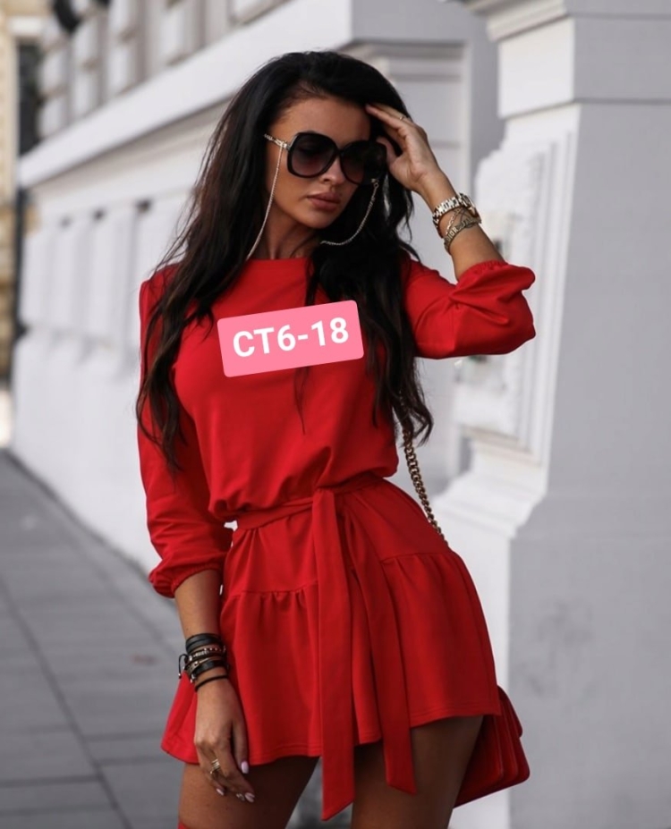 Современные красные платья