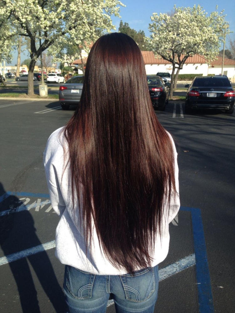 Девушка с лесными волосами