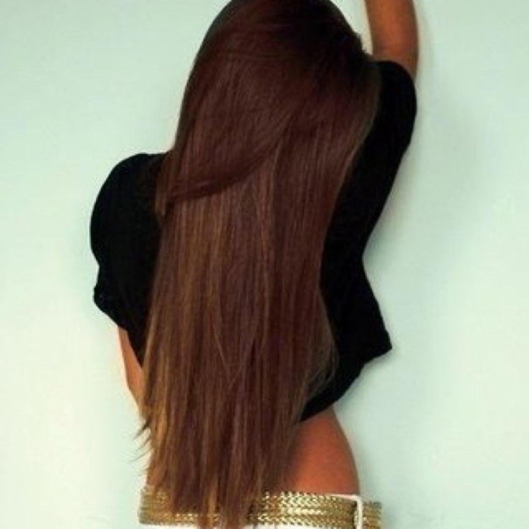 Анна Велис длинные волосы