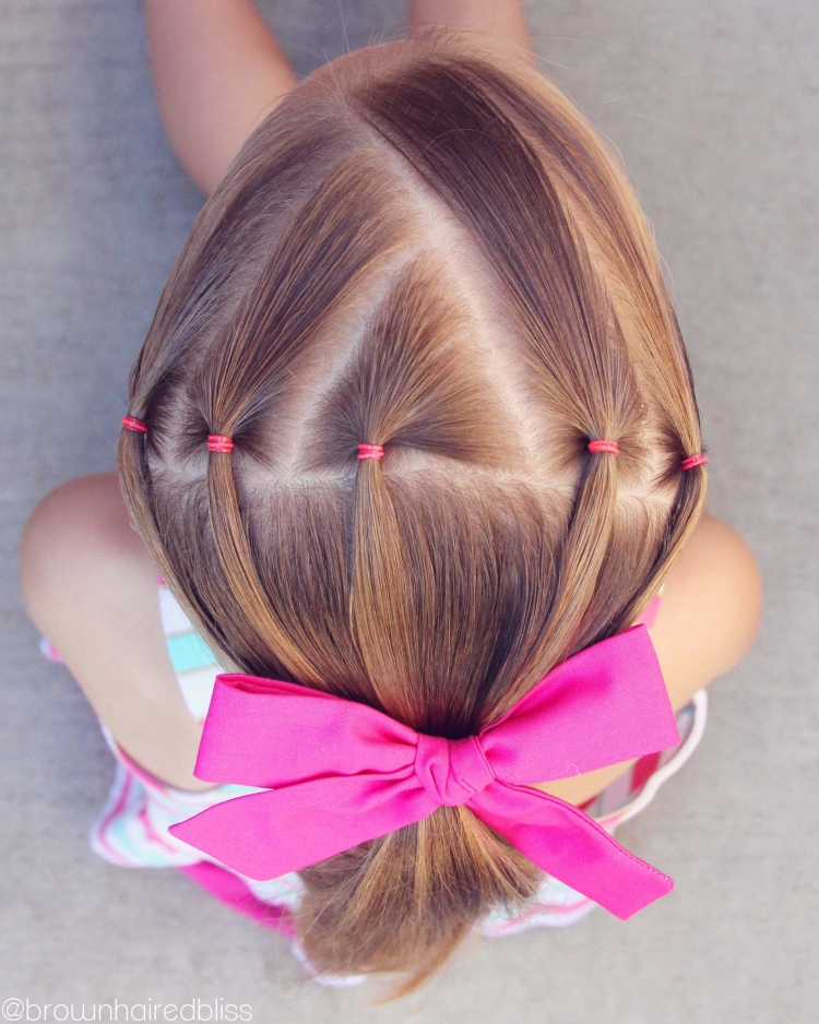 Хвостики для девочек